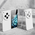 Miniatyrbild 1 av 5: Fodral för Oneplus Open, Hård PC Stötsäker Telefonfodral Matt Smalt Skyddande Omslag Vikbart Fodral för Oneplus Open white