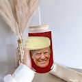 Miniatyrbild 1 av 4: Koppärmar för kalla drycker Roliga karaktärsfrisyr Vattenflaskväska Kaffekoppärmar Återanvändbara kopptillbehör -GSL