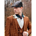 Miniatyrbillede 4 af 5: 50% RABAT, Mænd Justerbar PU Læder Ivy Cap Newsboy Hat Fiskeri Hat Cool Rejse Gå Vandreture light coffee