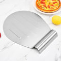 Miniatyrbilde 4 av 4: Rustfritt stål overføringsspade pizzahåndteringsplate brødspade kakeinnrammingsspade biff spade flyttebrett ADWF4.16 zd QE2024