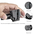 Miniatyrbilde 2 av 4: V-feste Batteriadapter Med Klemme For Montering Til Lysstativ Stativ For V-feste Batteri Til Lys -CNHA