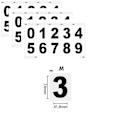 Miniatyrbillede 3 af 3: 3 stk. Nanofilm Nummerpladesticker  Nummerplade Reflekterende Usynlig Digital Sticker  Forsvindende Nummerplader