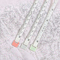 Miniatyrbilde 4 av 5: Myk tapemål Dobbel skala Myk tapemål Rund tape 150cm 60\" For klær og kropp3stk-rosa Grønn Blå Juni 6.15