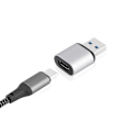 Pikkukuva 5 / 5: USB 3.1 -tyyppinen C-sovitin Mini-uros - naarasmuunnin Tyypin C lataussovitin