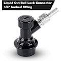Miniatyrbillede 3 af 5: Ball Lock Øl Linje Samling Væske Linje Picnic Tap Ball Lock Hurtig Afbrydelse Hane zd.21