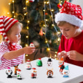 Miniatyrbild 3 av 5: Jultomte älg snögubbe julvev leksak julklapp Style 9