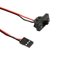 Miniatyrbild 2 av 2: 1:10 1/8 WP Crawler Borstad 80A Vattentät ESC med Programmeringskort