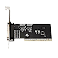 Miniatyrbilde 5 av 5: PCI til DB25 Parallell Port Utvidelseskort PCI Parallell Port Konverter Adapter Kontroller for Stasjonær PC Skriver