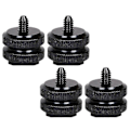 Miniatyrbillede 1 af 5: Kamera Hot Shoe Mount til 1/4inch-20 Tripod Skrue Adapter, flash Shoe Mount til Dslr Kamera (pakke med
