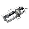 Miniatyrbilde 5 av 5: Justerbar Dusjhodeholder For Skyve Stang, Skinnehodebrakett