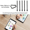 Miniatyrbillede 4 af 5: Stylus-efterfyldning til Galaxy Note20/Note10/Tab S6/Tab S - 5 stk. Stylus Touch Pen Tip-erstatning