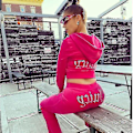 Miniatyrbilde 1 av 4: 2024 Velvet Juicy Couture Couture Set for kvinner Ny rose edited s