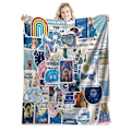 Miniatyrbild 1 av 5: Berömd sångare flanellfilt Taylor Swift presentfilt luftkonditioneringsfilt napfilt täcke kändisfilt 70*100cm