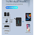 Miniatyrbilde 4 av 5: 5.1 Bluetooth-mottaker som mottar og sender tre-i-ett Nfc-mottaker til gammeldags lydforsterker USB-konvertering -CNSZ