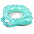 Miniatyrbilde 4 av 5: Svømme ring for voksne - Skall - Oppblåsbar svømme ring for voksne blue