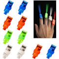 Miniatyrbilde 1 av 5: LED Fingerlampe, 20 stk Fingerlykter, LED Fargerike Fingerlys, LED Fingerlampe Gave, Lysringer