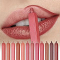 Miniatyrbillede 1 af 5: 12 farver læbeblyant sæt langtidsholdbar, vandtæt svedtæt, nem farvning ikke-falmende farvegengivelse lipgloss sæt skønhedsmakeup