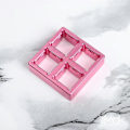 Miniatyrbild 3 av 5: 1 st Testram för axelram med fyra portar i aluminiumlegering, testverktyg för brytare pink