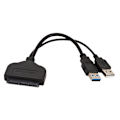 Miniatyrbilde 4 av 5: USB 3.0 til SATA Sata til USB 3.0 Adapter Konverter HDD SSD Adapterkabel Linje