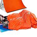 Miniatyrbild 5 av 5: Nödsituation Sovsäck Överlevnadssäck Överlevnad Sovsäck Termisk Sovsäck Camping -JR green