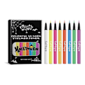 Miniatyrbilde 1 av 5: 8-fargets matt eyelinersett, vanntett, langvarig, rasktørkende, glatt, ikke-smuddende eyeliner, farget flytende blyantsett, eyelinerpigment