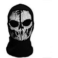 Miniatyrbild 1 av 5: Unisex Ghost Print Strumpa Balaclava Mask Bra För Krigsspel Halloween Cosplay Print-3 -CNSZ