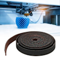 Miniatyrbild 3 av 5: 3D-skrivartillbehör 2GT-9mm halkfri och dammtät öppningsrem 9RF gummi plus glasfiber synkronrem lämplig för Creality Ender3 CR10 Anet 3D