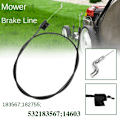 Miniatyrbilde 3 av 4: 1 155 cm bremsekabel for plenklipper fra MTD Craftsman 183567 532183567