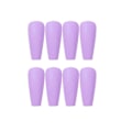 Miniatyrbillede 2 af 2: Beauty Secrets Neglelim 24 stk. Manicure Patches Bærbar Negle Lang Færdig Fransk i