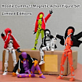 Miniatyrbild 2 av 4: Limited Edition - Hoodie Dummy13 Magnetisk Actionfigur Set, T13 Actionfigur Set, 3d-tryckt Flerledat Poserbar Robot Med Stativ, Cool Desktop Till