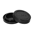 Pikkukuva 4 / 4: Takakamera Olympus Panasonic Micro 4/3 -kamerarungolle ja EF-objektiiville tarkoitettu takakannen korkki a