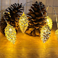 Miniatyrbillede 5 af 5: Julepynt Juledekoration Lysstreng Fyrskegle Lysstreng Til Jul Fødselsdag Juletræ Thanksgiving Dekorationer Batteri c
