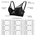 Miniatyrbild 3 av 3: Snygg Push-up BH för Kvinnor, Spets BH, Sexig Lingerie, Stöd BH AA A B C D dark skin tone 80abcd