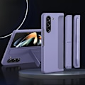 Miniatyrbilde 1 av 5: Etui til Samsung Galaxy Z Fold 6 med S Pen, utskiftbar S Pen-holder og kickstand, matt PC støtsikker full-body robust etui light purple