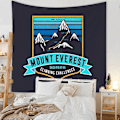 Miniatyrbild 1 av 4: Amerikansk Alfabetisk Väggbonad Sängöverkast Picknickfilt Väggdekor för Strandfilt Bordduk 6 150x200 slim