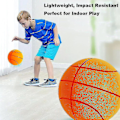 Miniatyrbilde 4 av 5: Handleshh lydløs basketball, lydløs basketball dribling innendørs, ubelagt skumball med høy tetthet, sikker og stille basketball ff E 18cm