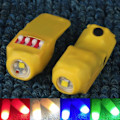 Miniatyrbilde 2 av 4: Fingerlys Supersterke Halloween-lys for nærbilde-scener, lysende leker for barn red