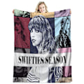 Miniatyrbild 1 av 5: Berömd sångare flanellfilt Taylor Swift presentfilt luftkonditioneringsfilt napfilt täcke kändisfilt 150*200cm