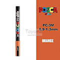 Miniatyrbilde 1 av 4: 1 stk Uni Posca Pc-3m Malingmarkør - Ekstra Fin Kulepenn 0,9-1,3 mm Kunstmarkørpenner Vannbasert 24 Farger Tilgjengelig - Kunstmarkører - orange