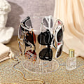 Miniatyrbillede 2 af 5: 1/2 stk Solbriller Holder Stativ, Solbrille Opbevaring Stativ 360 Grader Roterende Briller Display Akryl Solbriller Holder Organizer 2pcs transparent