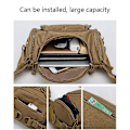 Miniatyrbild 2 av 5: Fanny Pack Militär Midjeväsk Ryggsäck Utility Hip Pack Väska med Justerbar Rem cp camouflage