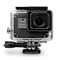 Miniatyrbild 1 av 5: Vattentätt skyddshölje för GoPro Hero 7 Black 6 5 med fäste