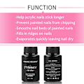 Miniatyrbilde 5 av 5: 30ml Negleprimer Rask Lufttørking Forberedelse Dehydrator For Negle Soak Off Base Primer Gel Første Negle Gel For Profesjonell Manikyrverktøy