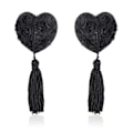 Miniatyrbilde 1 av 5: 1 par sequin brystdeksler for kvinner Lingerie lang frynser bryst BH pasties