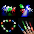 Miniatyrbilde 2 av 5: LED-fingerlampe, 20 stk Fingerlykter, LED Fargerike Fingerlys, LED-fingerlampe Gave, Lysringer