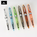 Miniatyrbillede 1 af 3: 992 Transparent Fountain Pen 0,5 mm Skriveartikler Skriveværktøjer Gave 2024 q FF R black
