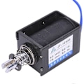 Miniatyrbild 4 av 4: JF-1683B Push-Pull Typ DC-Solenoid Elektromagnet 78,4N 24VDC 20mm Slaglängd