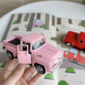 Pikkukuva 2 / 5: Seostettu Pickup-kuorma-auton malli Kaksi-ovinen maastoauto Näyttömallikokoelma Auto red