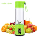 Miniatyrbillede 1 af 4: Mini Bærbar Kop Saftpresser Elektrisk Blender Madprocessor Smoothie Maker Mixer green