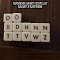 Miniatyrbillede 5 af 5: Krydsord Solitaire Spil, krydsord Solitaire Terninger, scrabble Spil Med Etui -DGJR